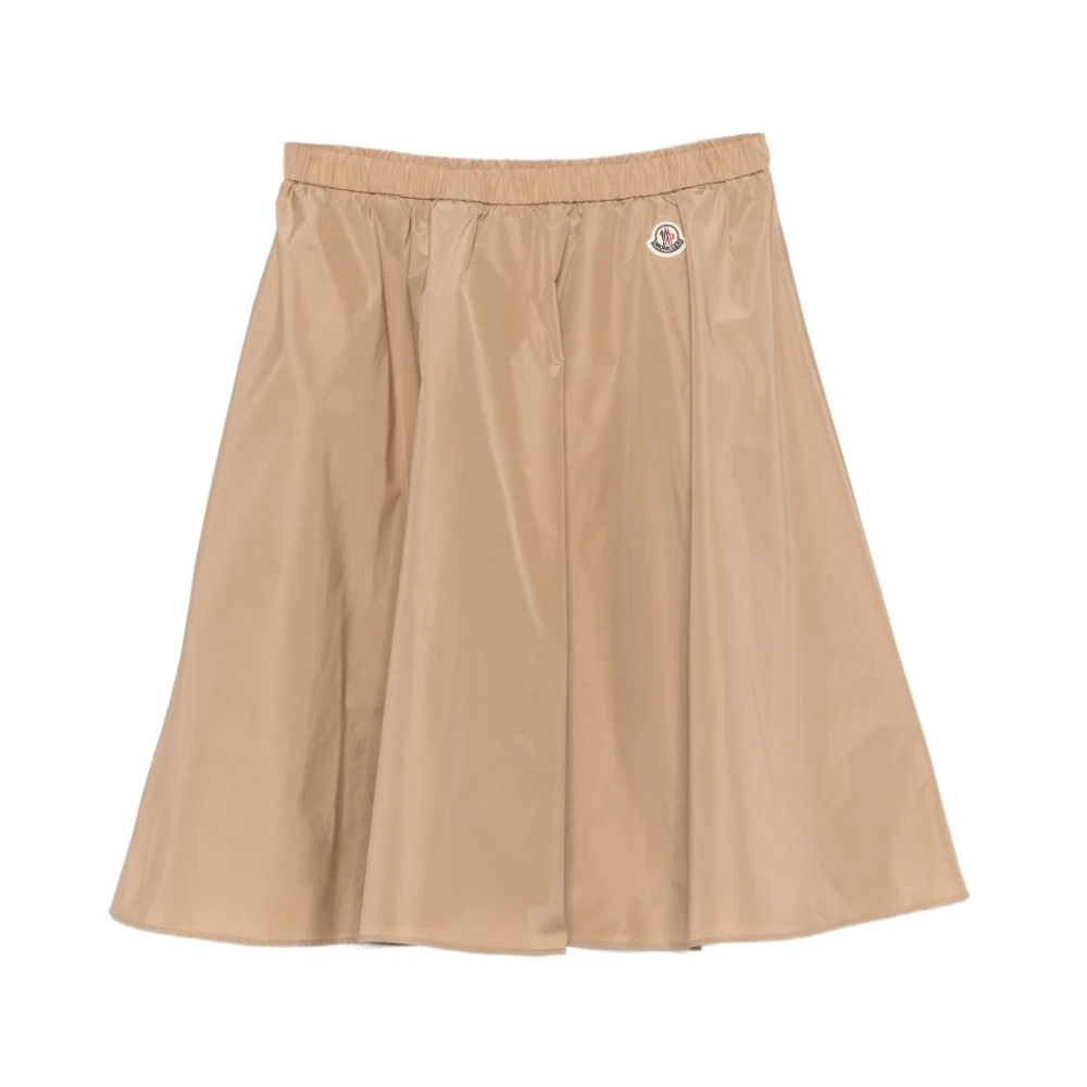 Moncler Girls Brown Kids Skirts, 12 Y, Pleated Skirt