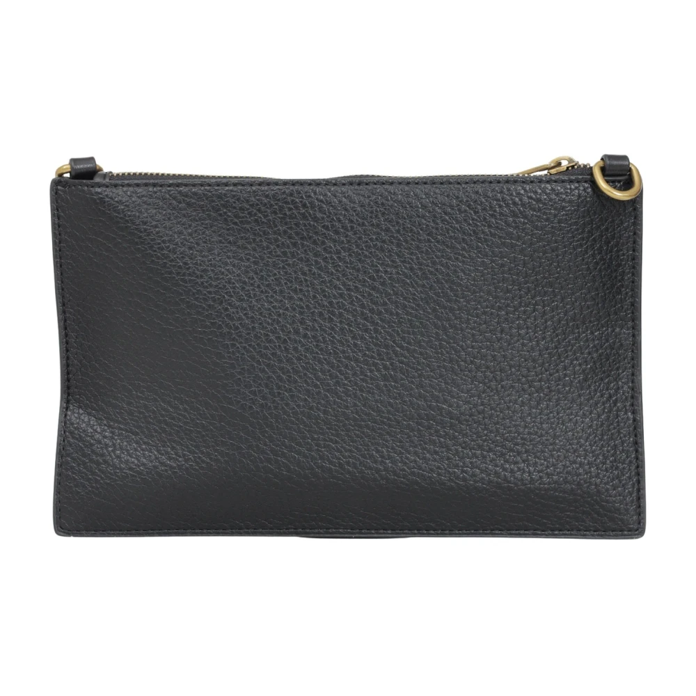 Just Cavalli Zwarte Korrelige Textuur Clutch Tas Black Dames