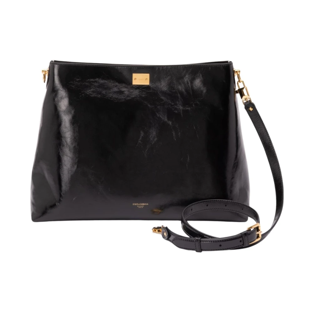 Dolce & Gabbana Women's Black Vittoria Shoulder Bag - Cross Body Bags - One Size - Bags