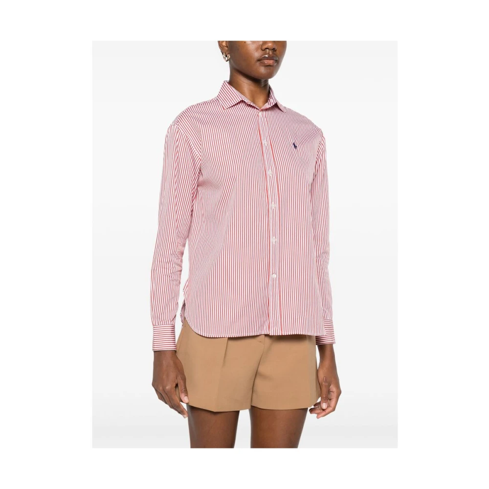 Ralph Lauren Overhemd met knopen Red Dames