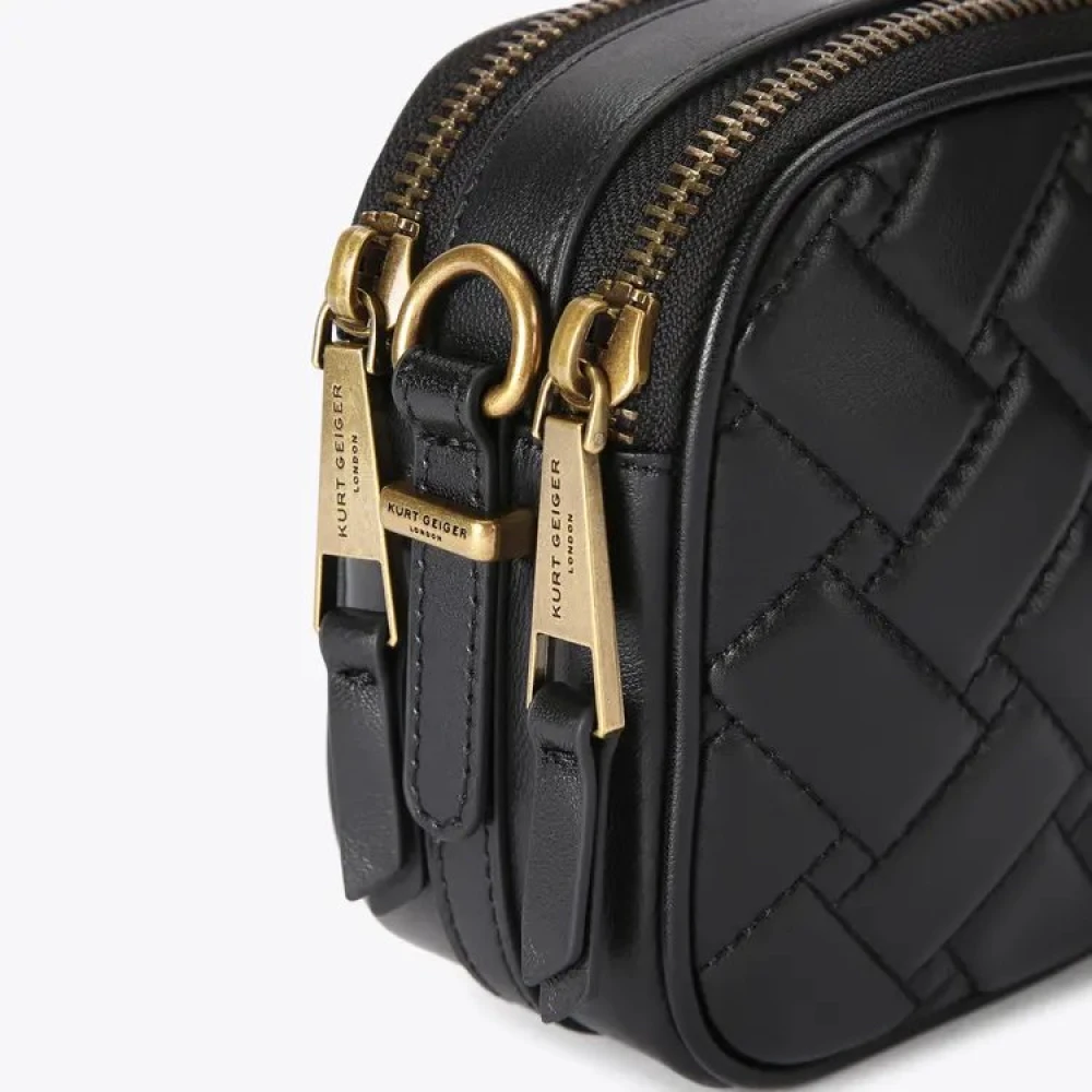 Kurt Geiger Stijlvolle Crossbody Tas voor Vrouwen Black Dames