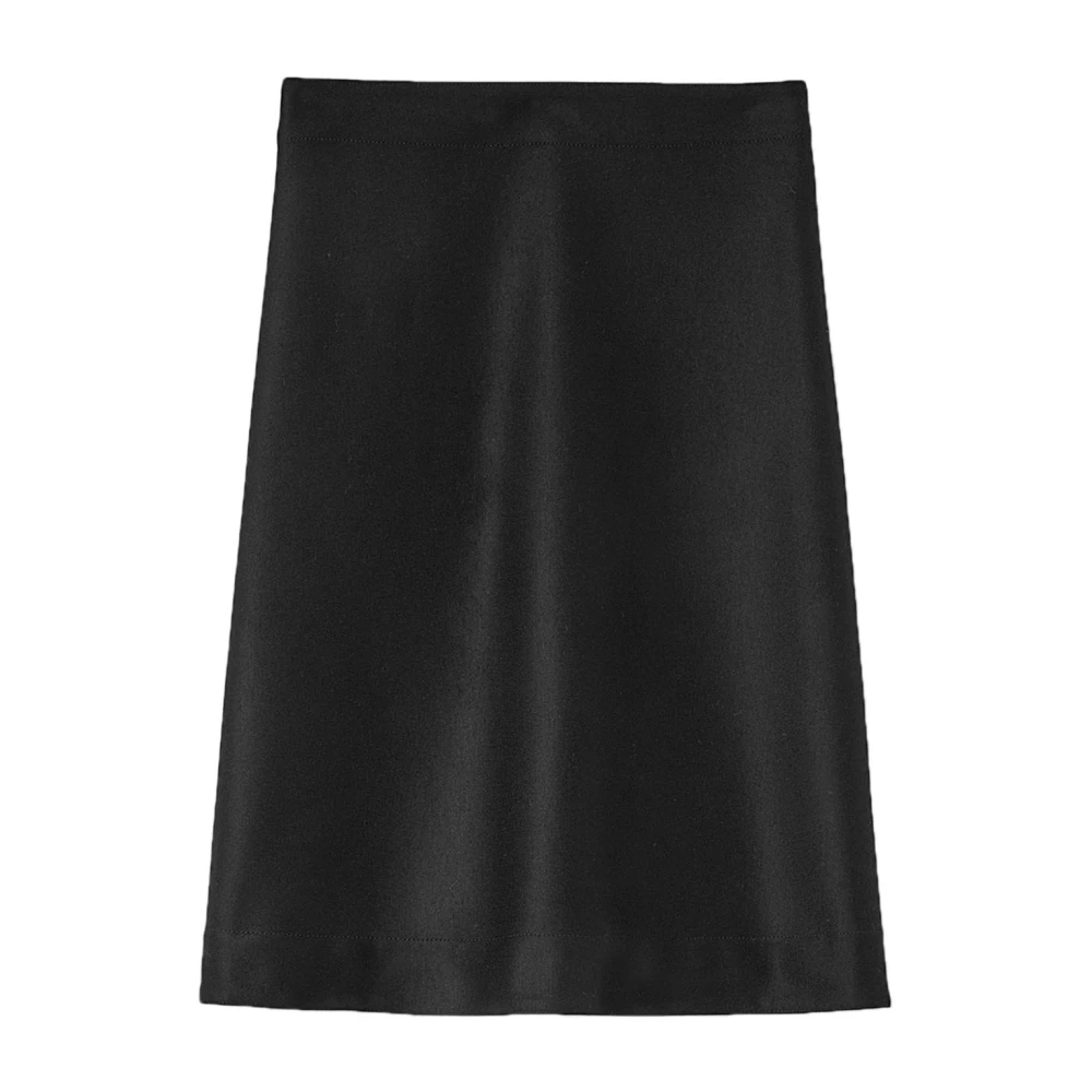 Jil Sander Zwarte Rokken voor Vrouwen Black Dames