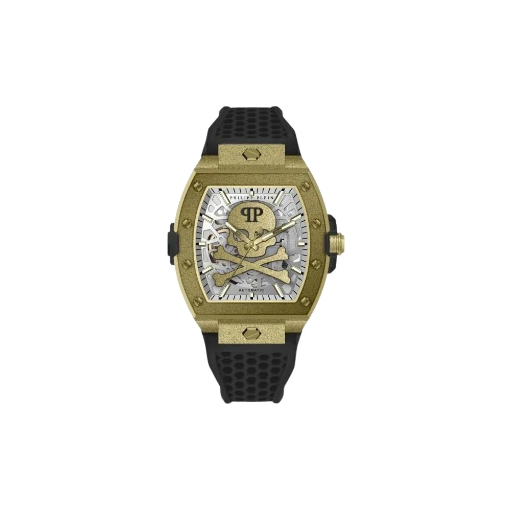 Philipp Plein , Watches, Male, Yellow, One Size, The $Keleton Frosted Automatik - Image 3