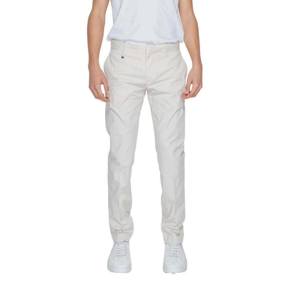 Antony Morato Men's Beige Slim-Fit Trousers, Xl, Bonnie Trousers