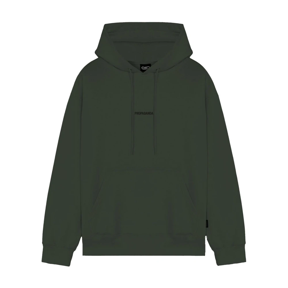 Propaganda Groene Ribs OG Katoenen Sweatshirt Green Heren
