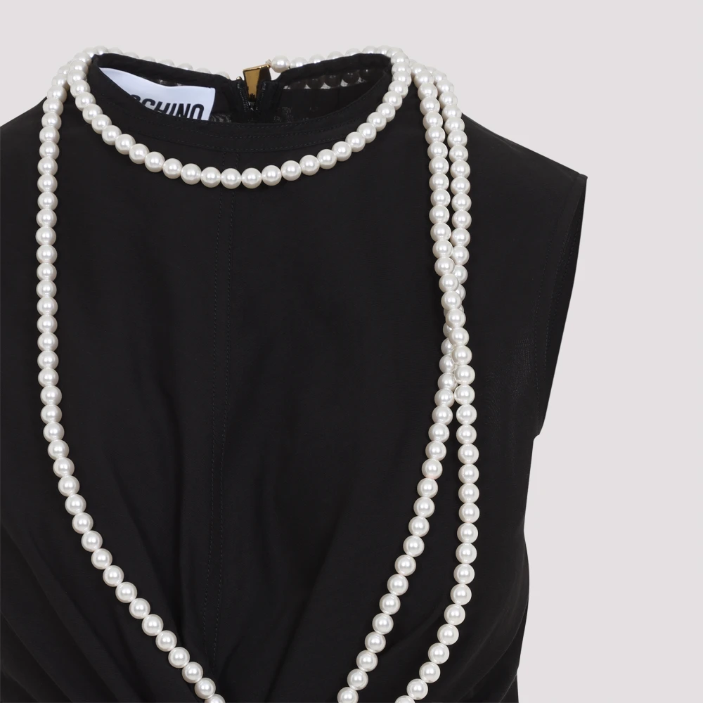 Moschino Zwarte Topkleding voor Vrouwen Black Dames
