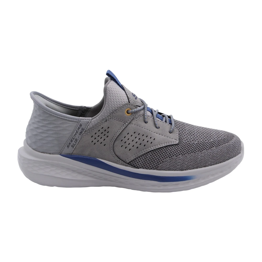 Skechers Men's Gray Bananas - Sneakers - 9 Uk - Shoes