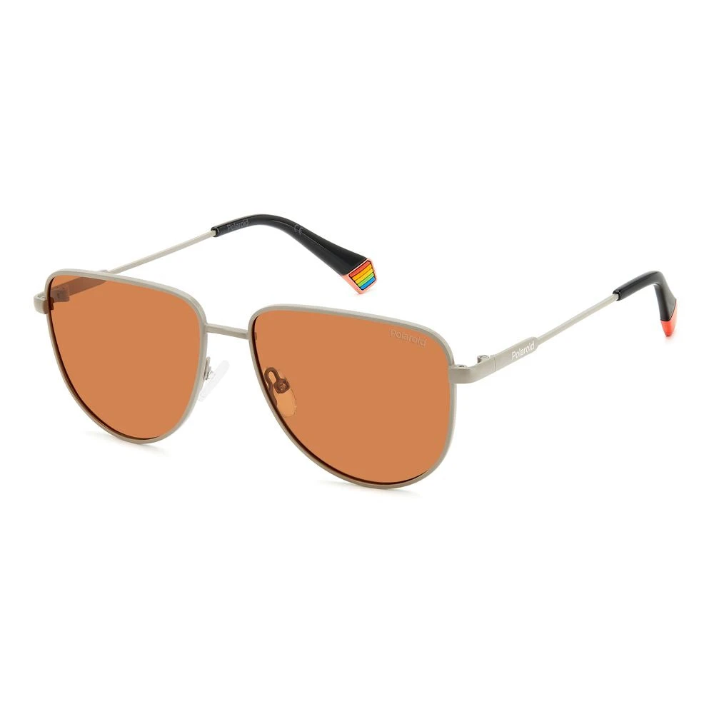 Polaroid Unisex Gray Sunglasses, One Size, Grey Metal Sunglasses