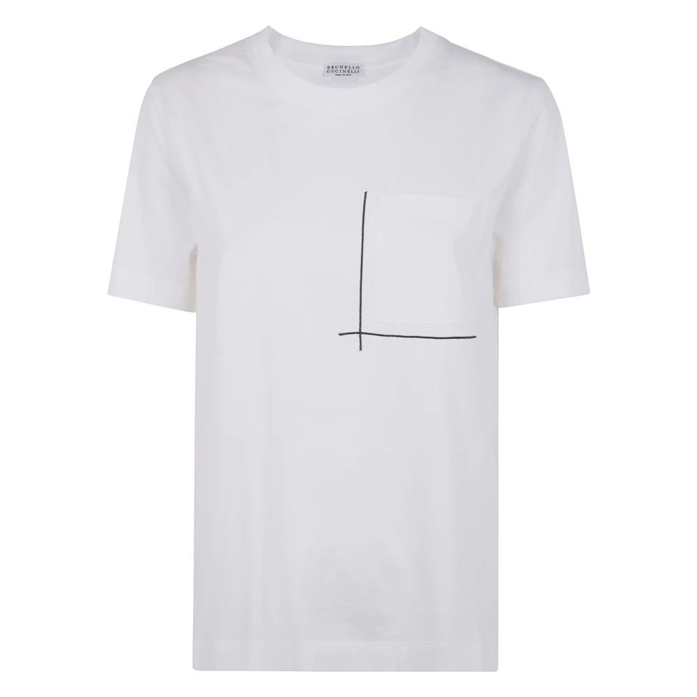 Tops > T-Shirts - - Brunello Cucinelli - Modalova