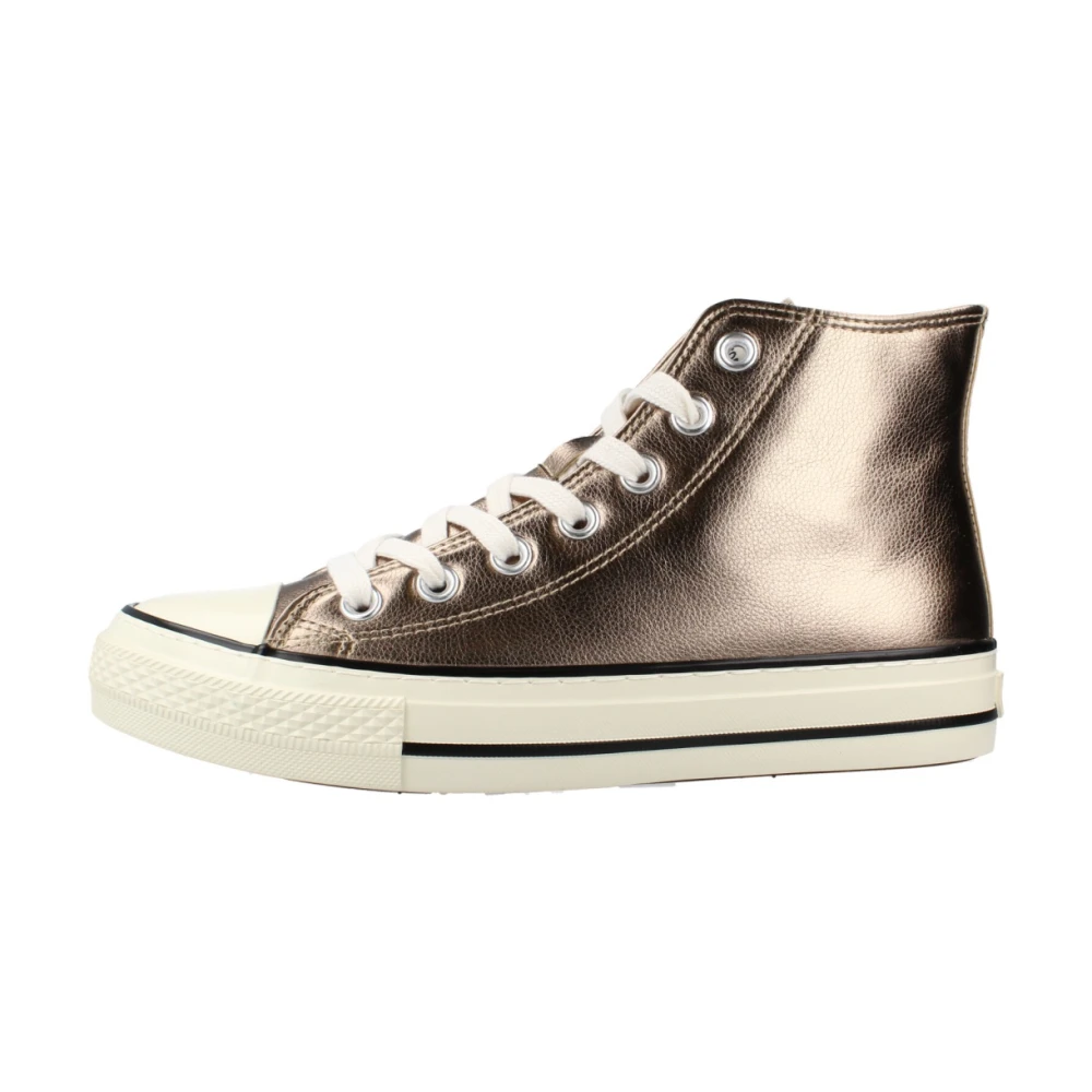 Victoria Tribu Brillo Botín Metal Dames Schoenen Geel