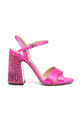 fuchsia-pink-satin-sandals