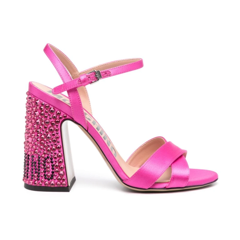 Shoes > Sandals > High Heel Sandals - - Moschino - Modalova