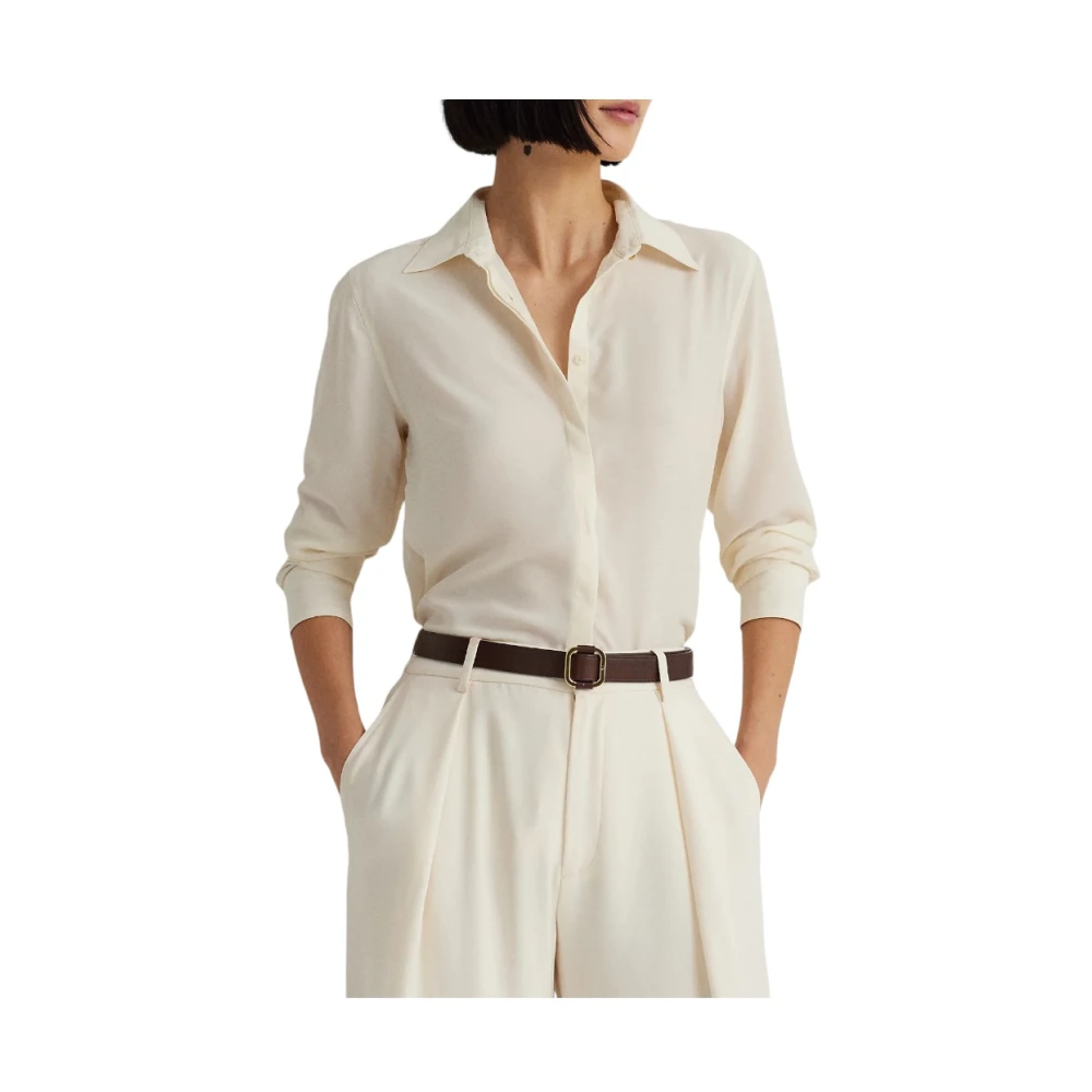 Ralph Lauren Blouse White Dames