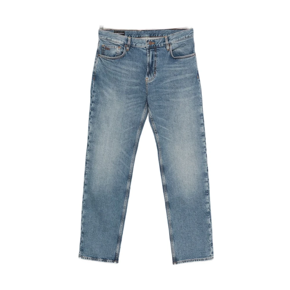 Emporio Armani Mannelijk Blauw Jeans Heren, W31, Exclusive Jeans