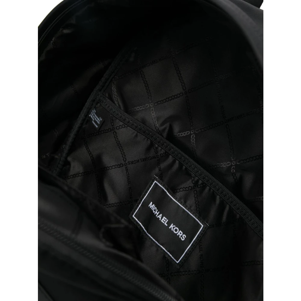 Michael Kors Rugzak met Logoplak Black Heren