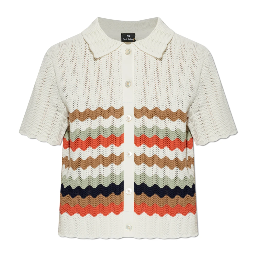 Ps By Paul Smith Donna Beige Maglie, S, New,