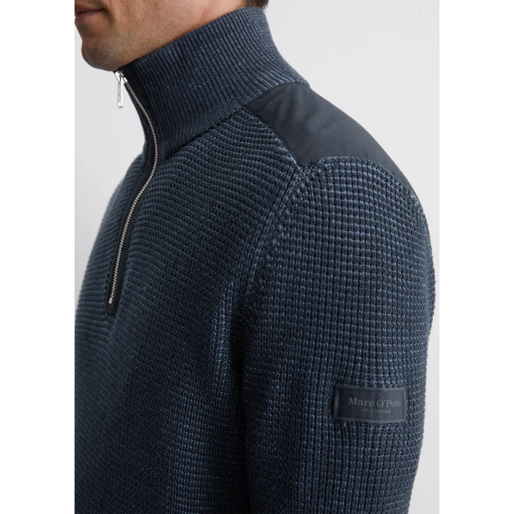 Marc O'Polo Troyer regular Blue Heren