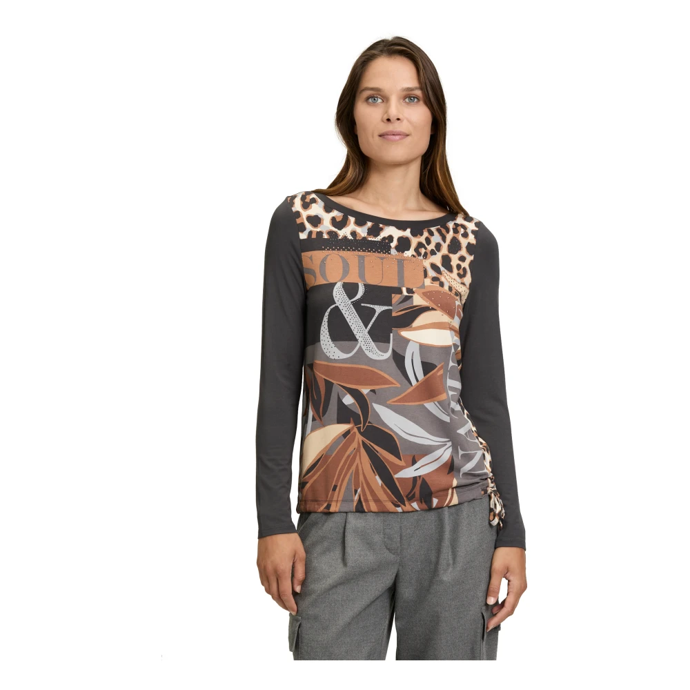 Betty Barclay Casual shirt met trekkoord Multicolor Dames