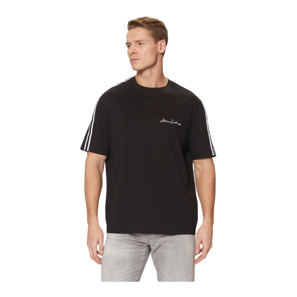 Armani Exchange Uomo Nero Top,, New, Medio