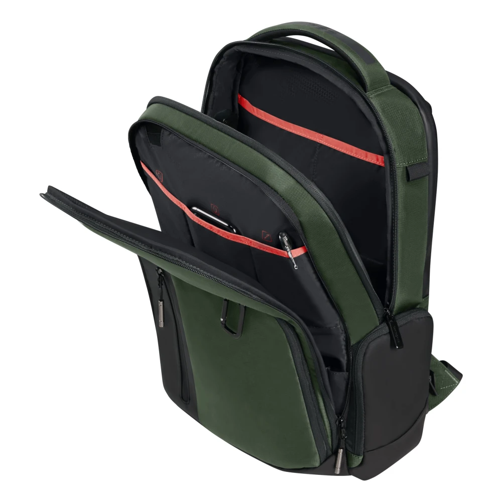 Samsonite Groene Bucket Bag & Rugzak Biz2Go Green Unisex