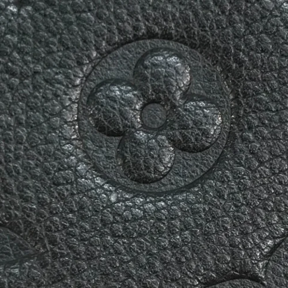Louis Vuitton Vintage Pre-owned Leather wallets Blue Dames