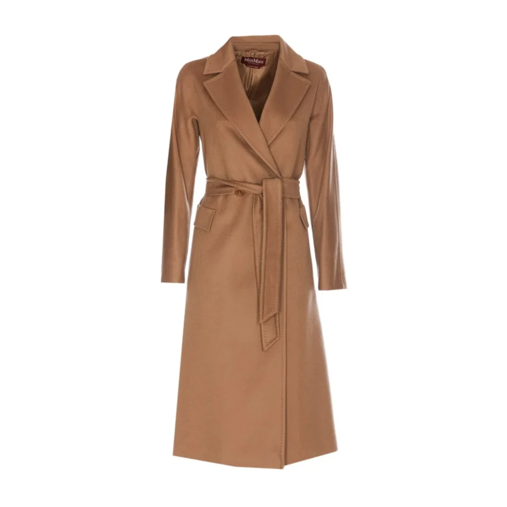 Max Mara Studio Bruine Brado Jassen voor Vrouwen Brown Dames