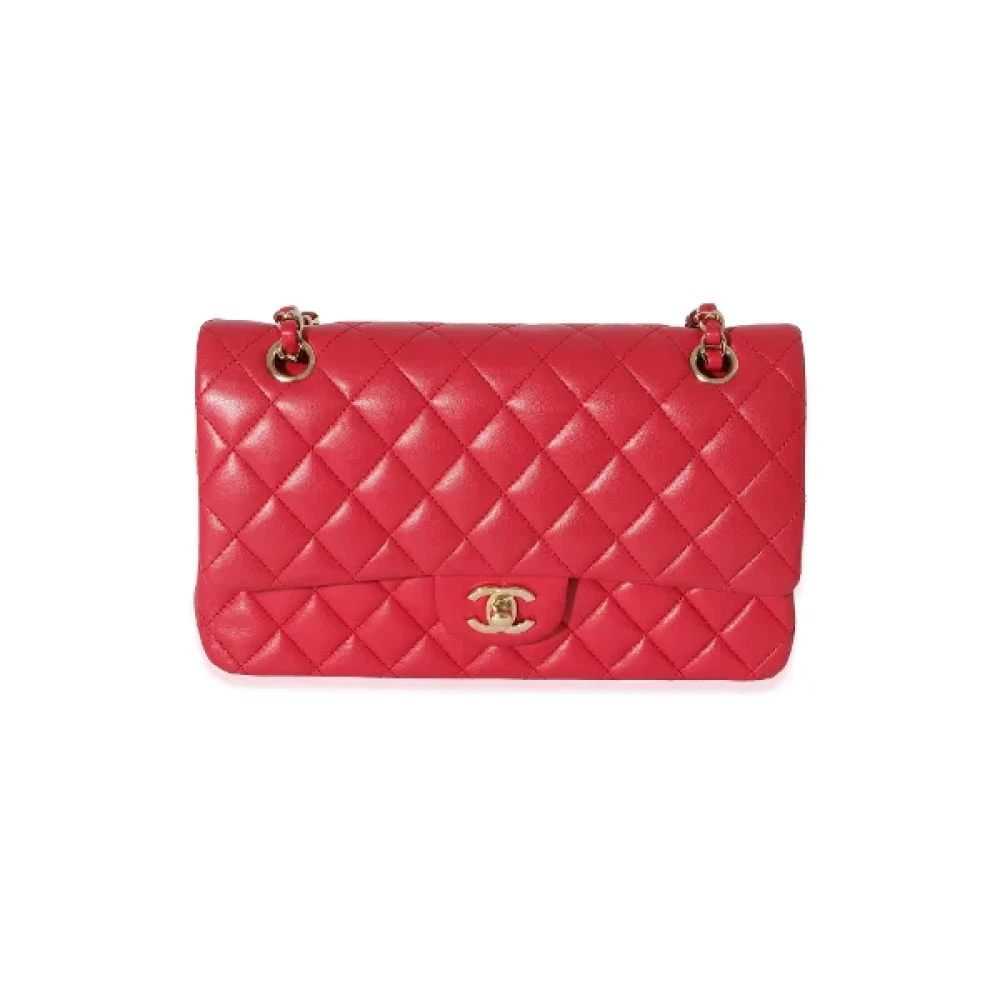 Chanel Vintage Pre-owned Leather chanel-bags Pink Dames