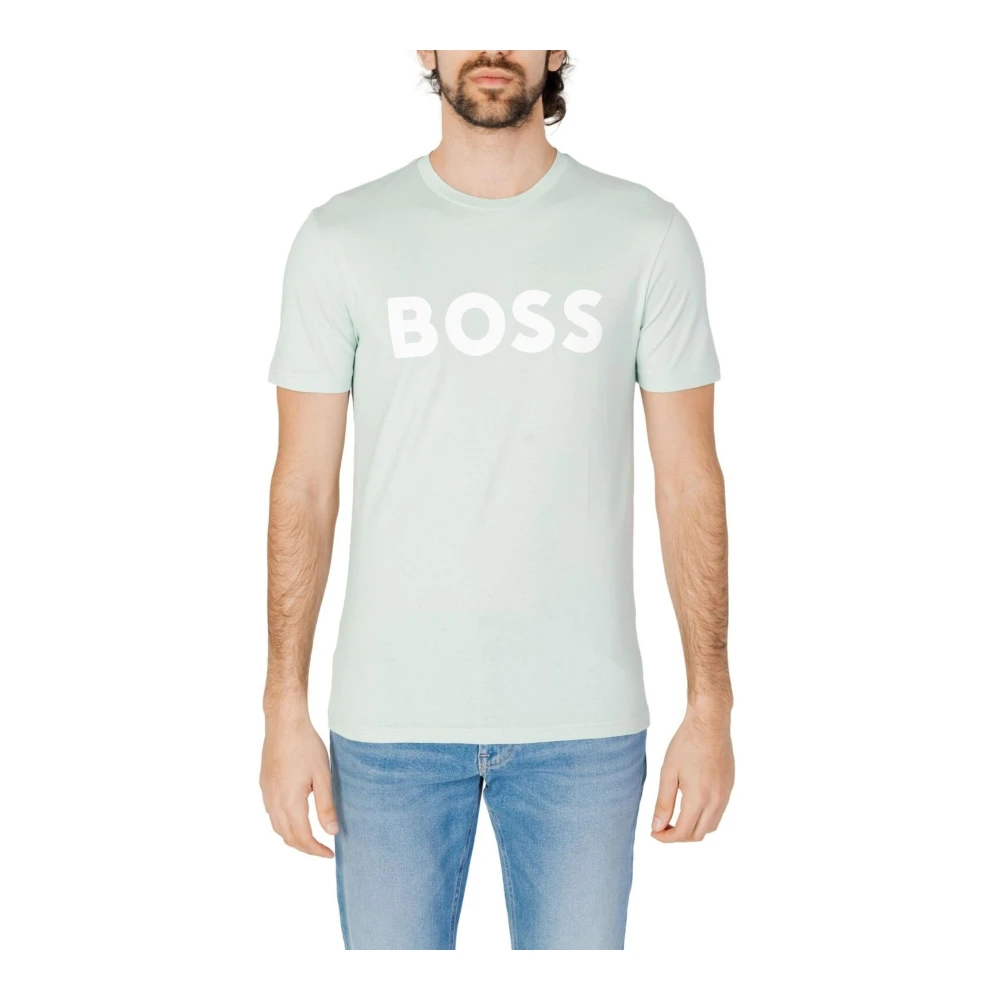 Hugo - Tops > T-Shirts - Green - Hugo - Modalova
