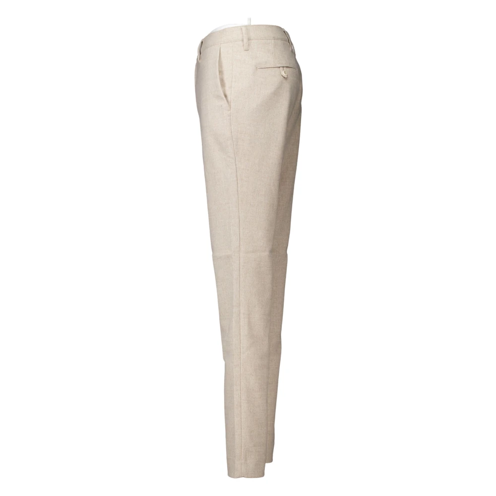 Alberto Beige Broek 3536 Beige Heren