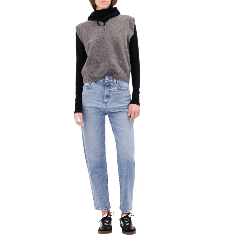 Icon Denim Women's Blue Cropped Jeans, W27, Karolina Cropped Jeans