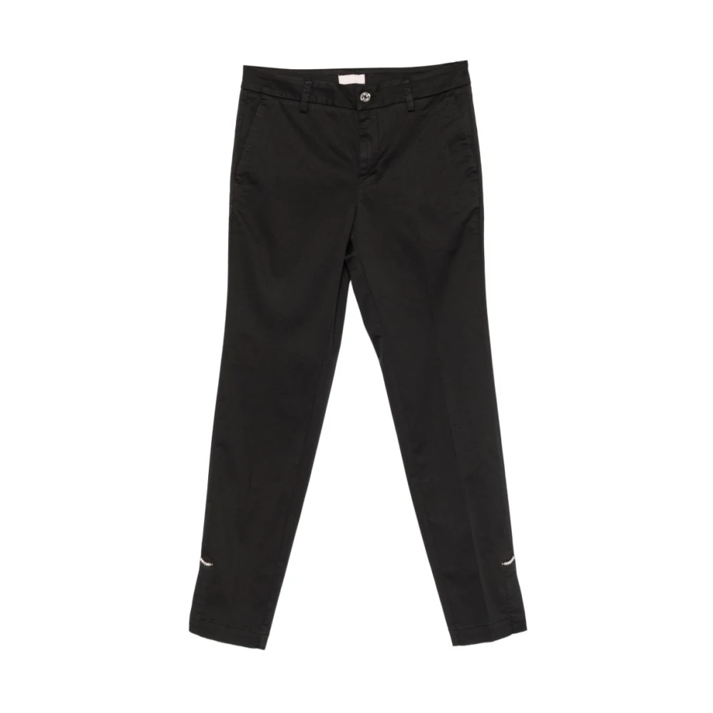 Liu Jo Donna Nero Pantaloni, W32, New,
