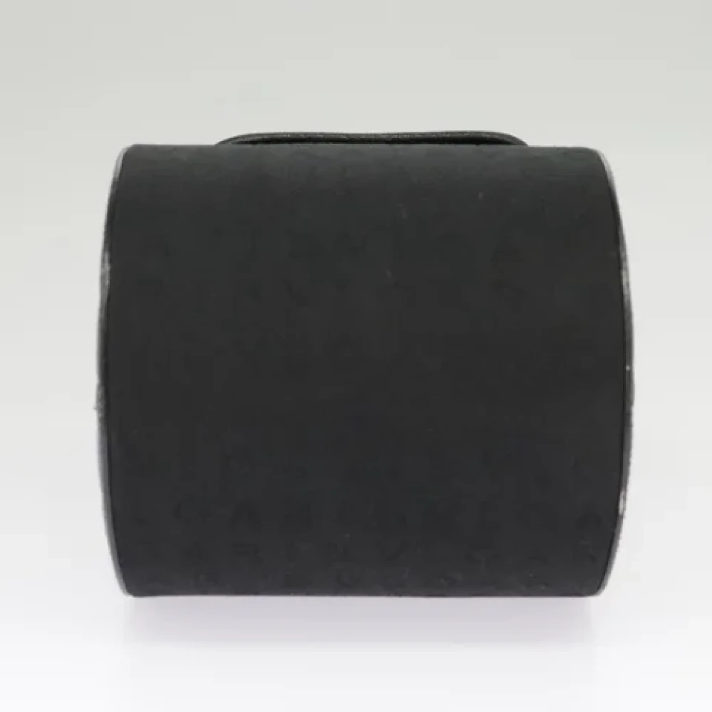 Bvlgari Vintage Pre-owned Canvas handbags Black Dames