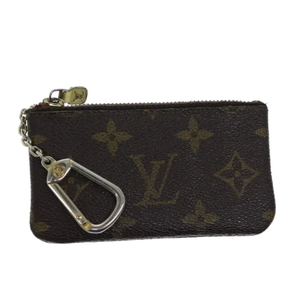 Louis Vuitton Vintage Pre-owned Canvas wallets Brown Dames