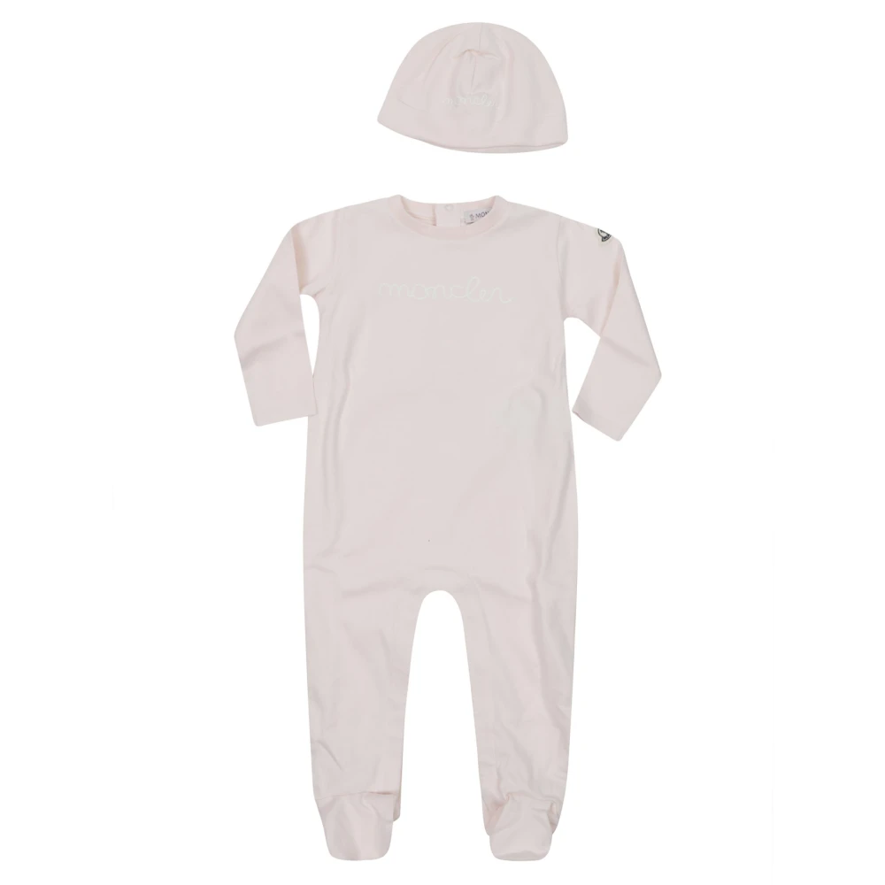 Moncler , Kids Sets, Male, Pink, 12 M | 80 Cm, Coordinated Set