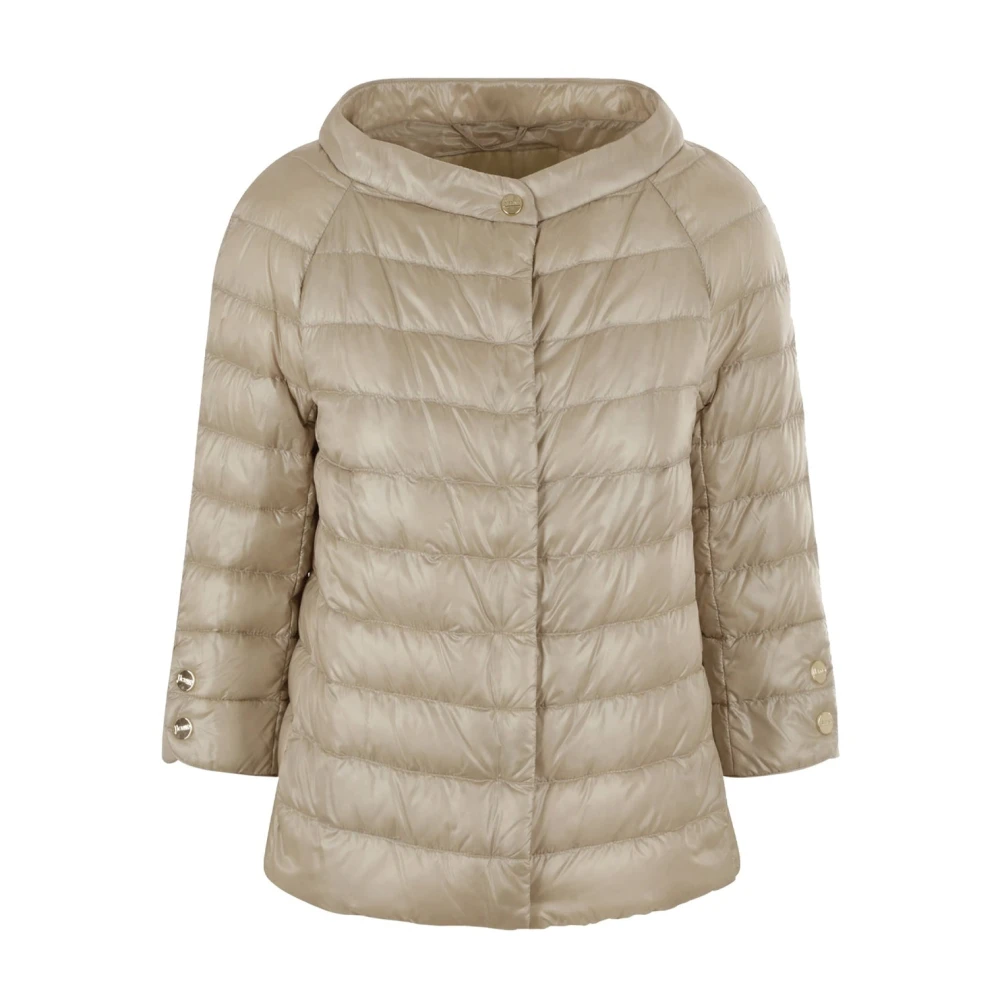 Herno Women's Beige Ultralight Down Jacket - Down Jackets - 3XL- Jackets