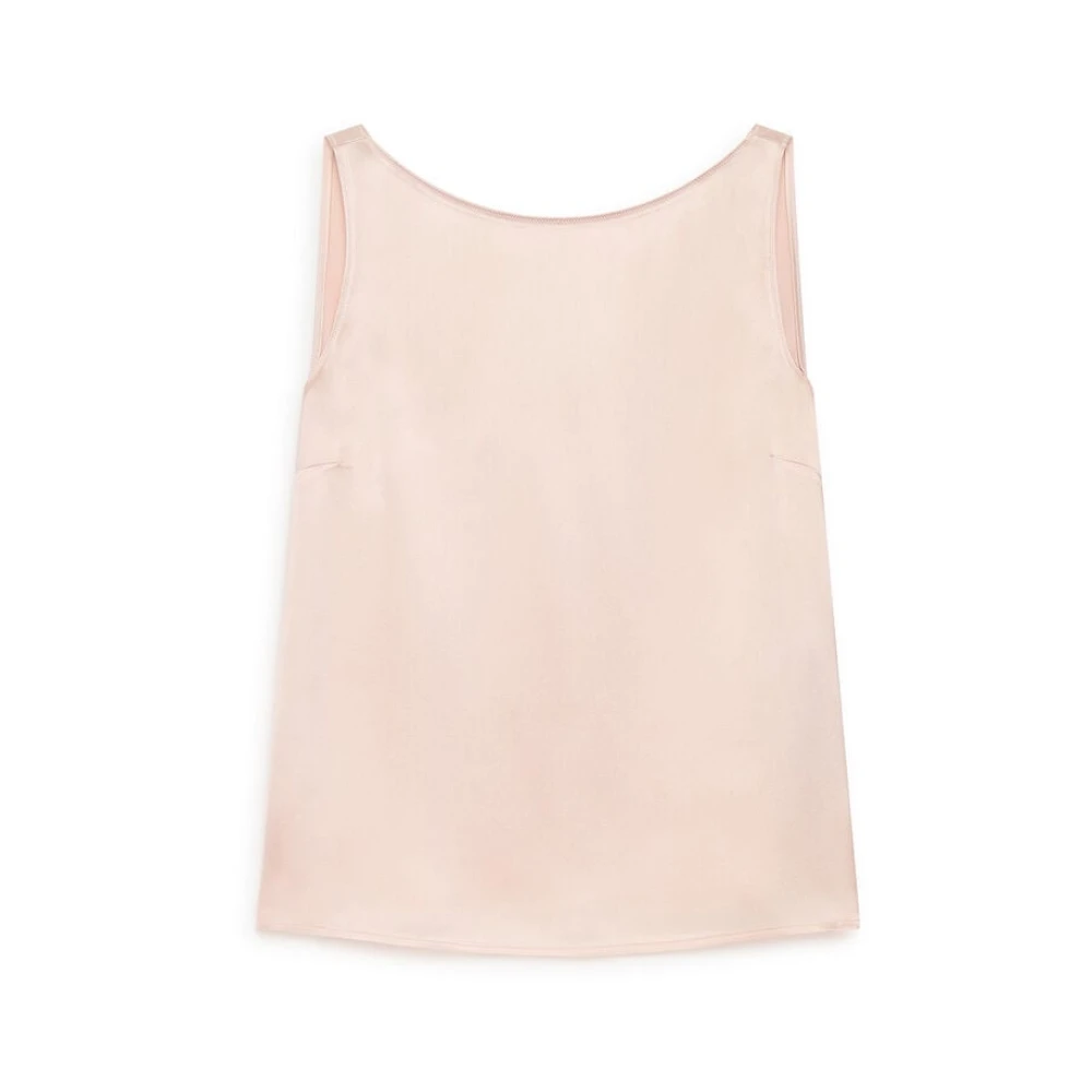 Maliparmi Kvinno Rosa Toppar Dam, M, Shiny Cady Top