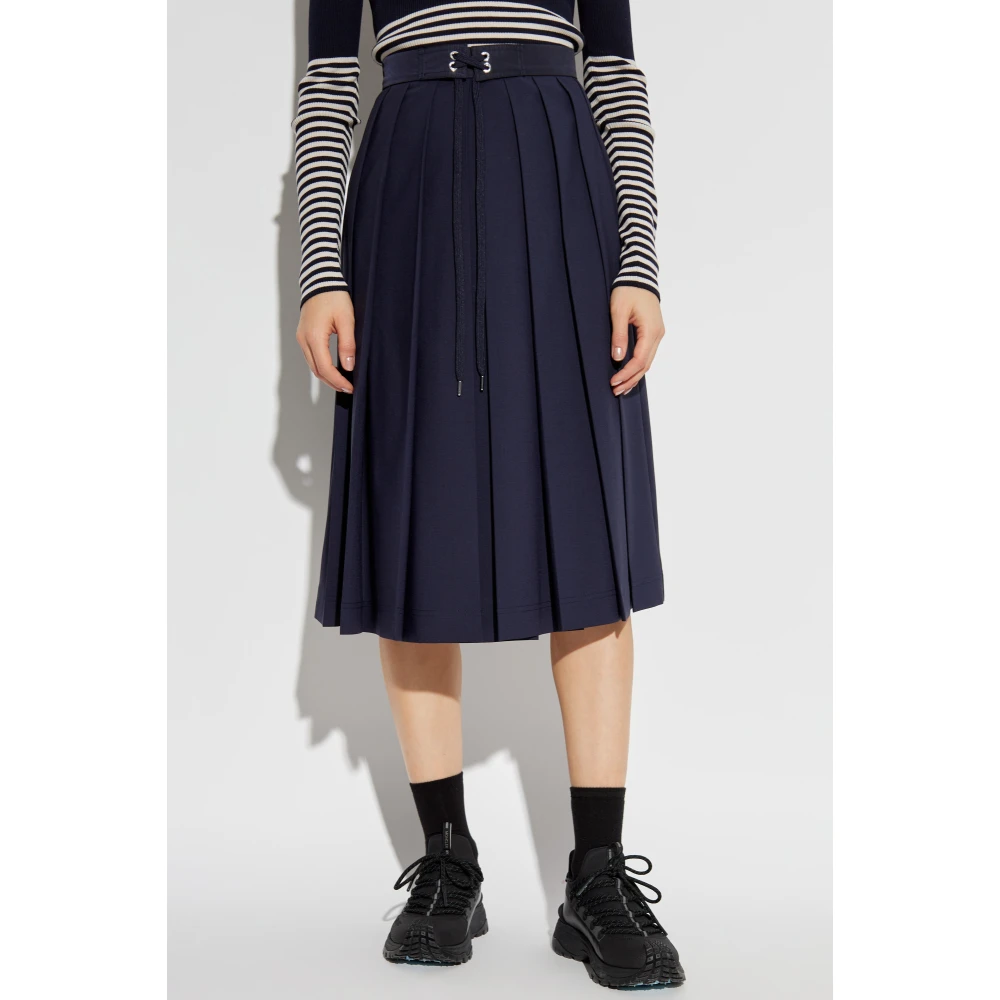 Moncler Geplooide rok Blue Dames