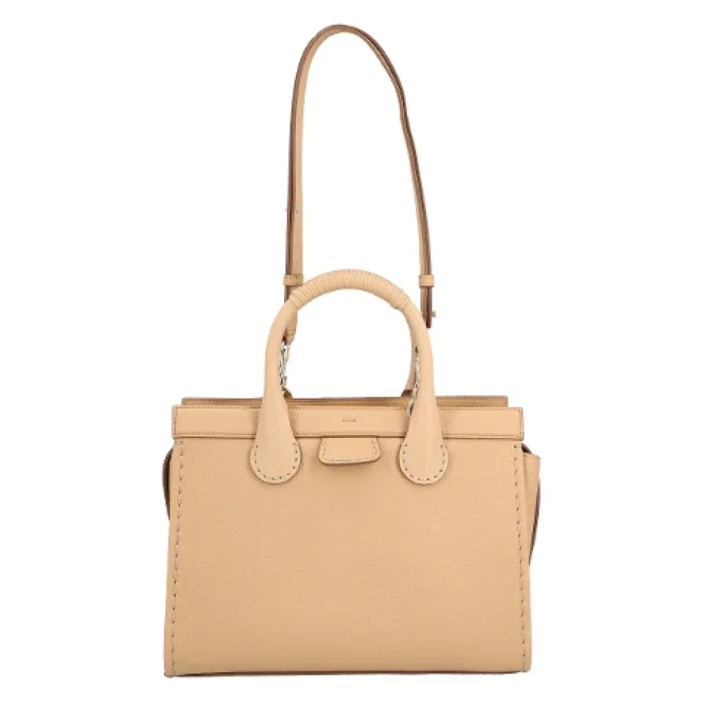 Chloé - Bags > Handbags - Beige - Chloé - Modalova