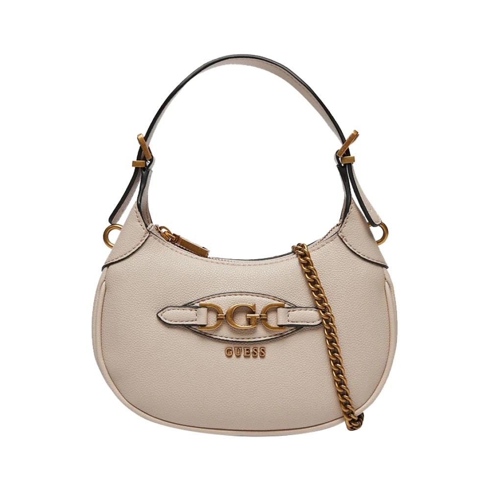 Guess Elegante Ivoor Schoudertas Beige Dames