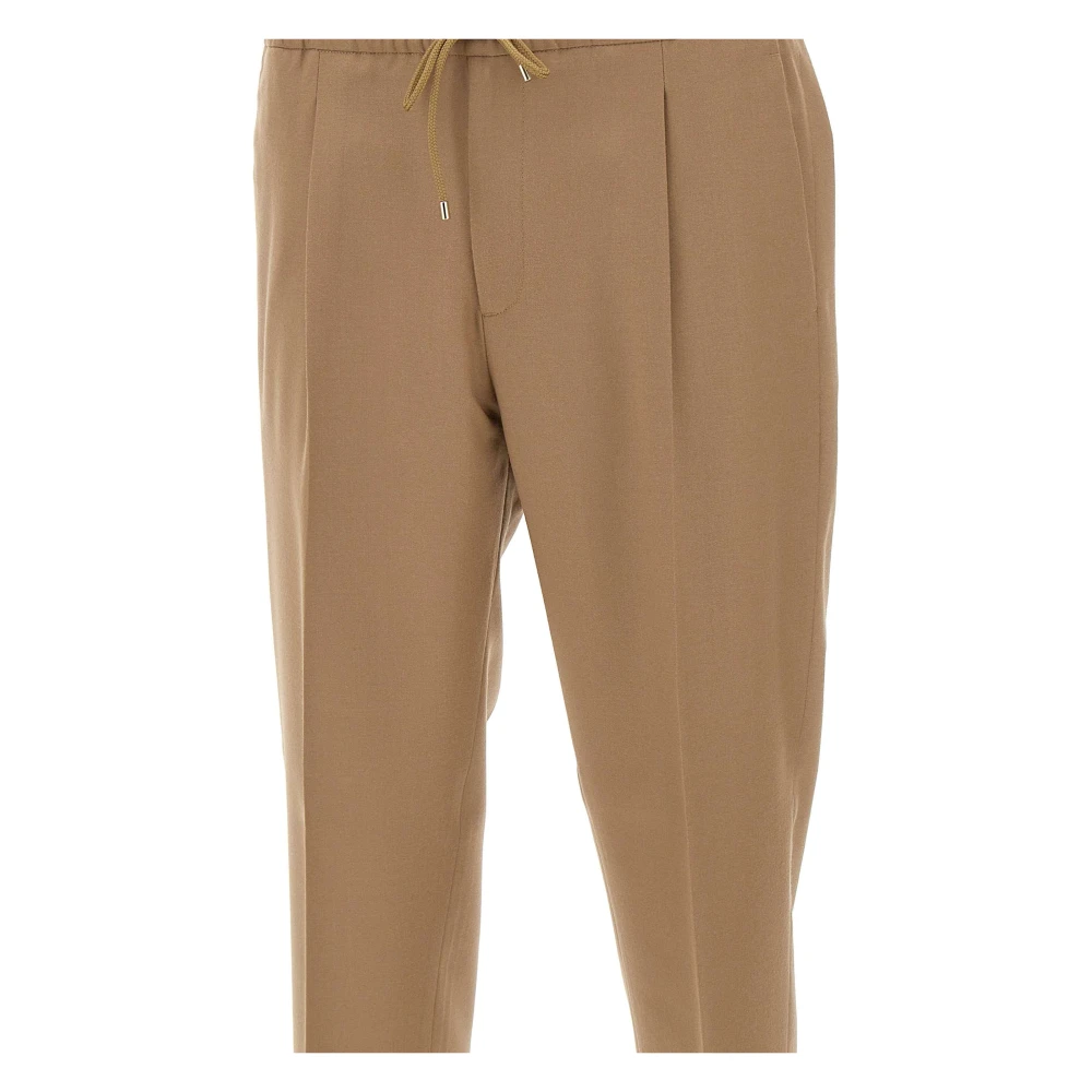 Briglia Heren Flanellen Broek in Bruin Brown Heren