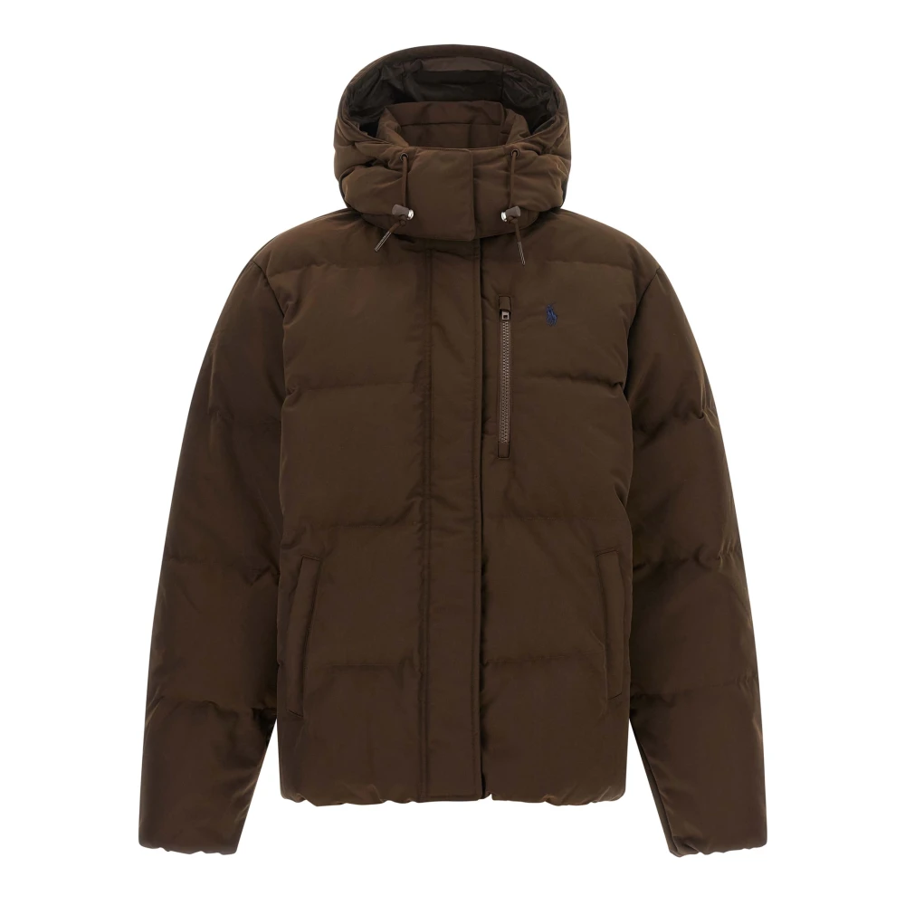 Polo Ralph Lauren Donna Marrone - Carly Duck Down Jacket - Jackets - 2XS