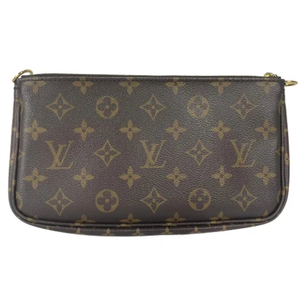 Louis Vuitton Vintage Pre-owned Canvas louis-vuitton-bags Brown Heren