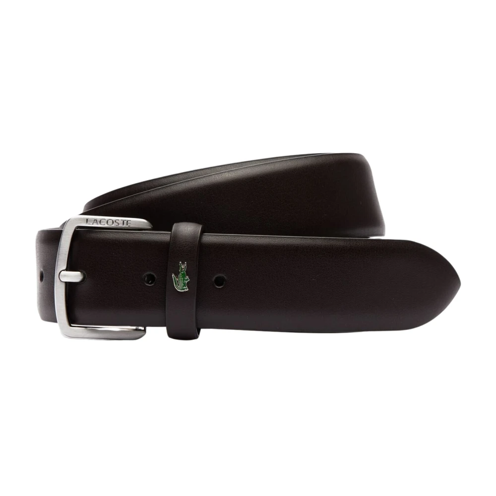 Lacoste Homme Marron Accessoires, Brun, Taille: One Size Ceinture Core Collection