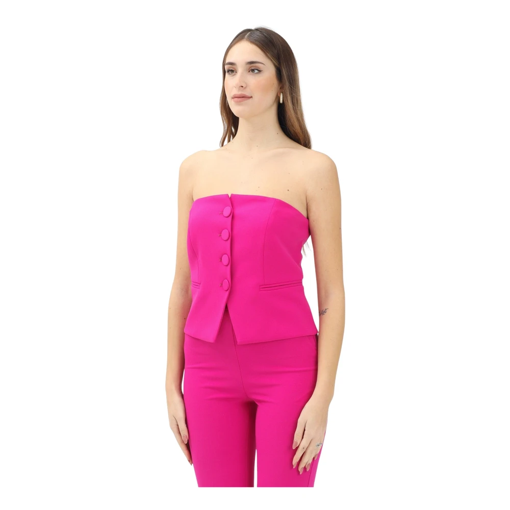Tops > Sleeveless Tops - - ViCOLO - Modalova