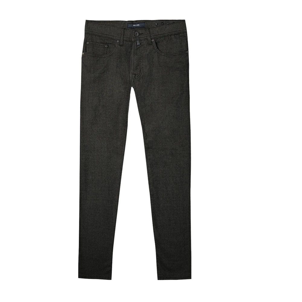 Pierre Cardin Bruine Jeans 5-Pocket Model Brown Heren