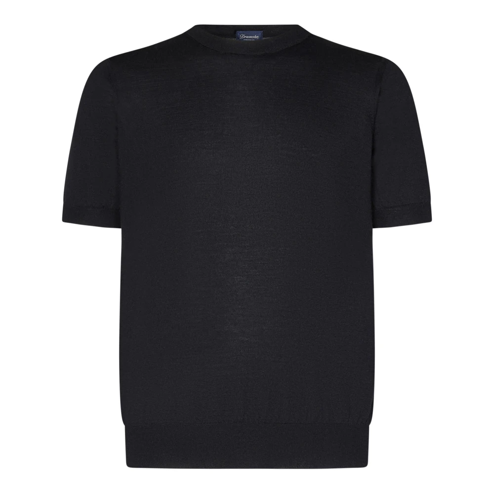 Drumohr - Tops > T-Shirts - Black - Drumohr - Modalova