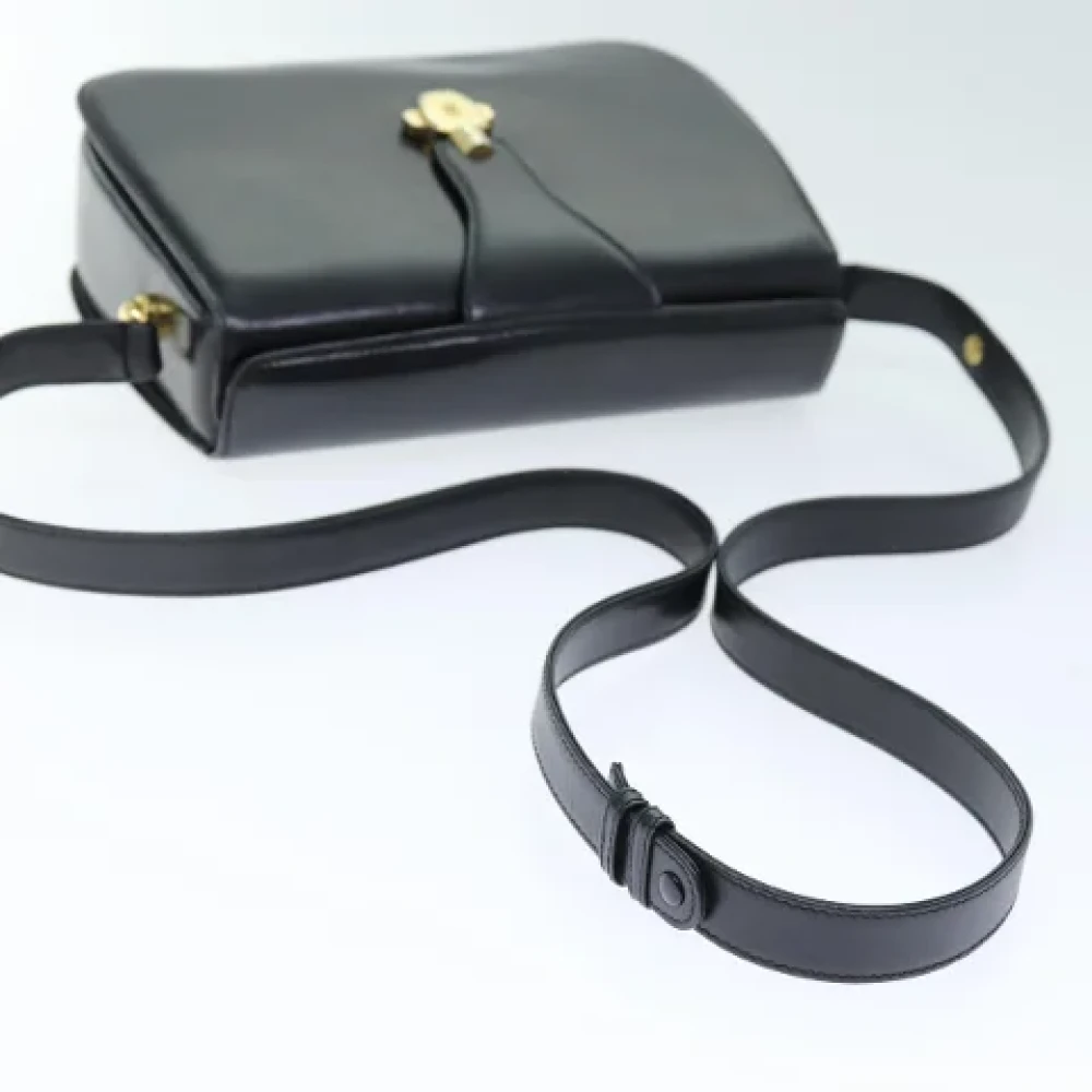 Bally Pre-owned Leather shoulder-bags Black Dames