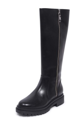 botte-regan-en-cuir-noir-avec-double-zip