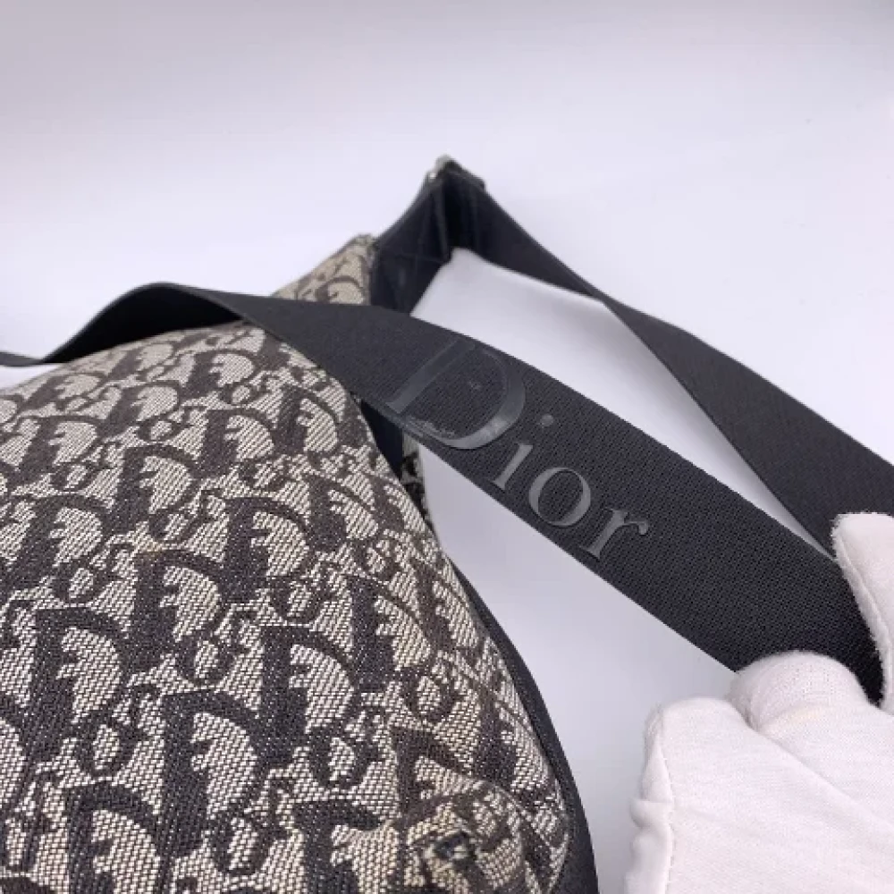 Dior Vintage Pre-owned Canvas dior-bags Black Dames