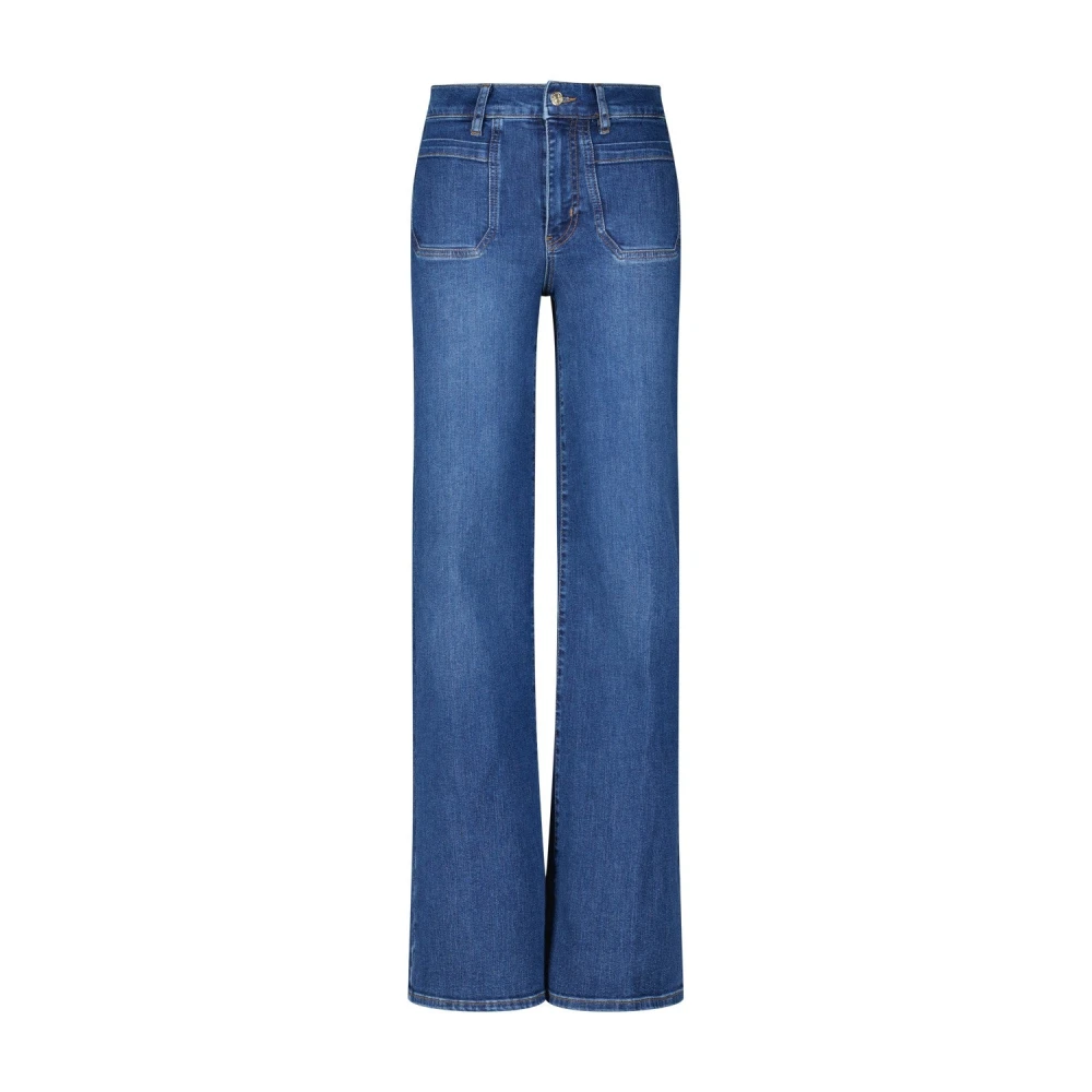 Frame Blue Flare Jeans, Female, W28, Flared Jeans